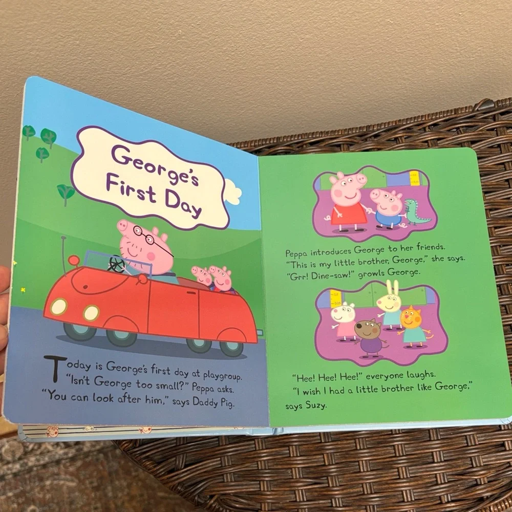 /Peppa Pig Plush and Book Bundle